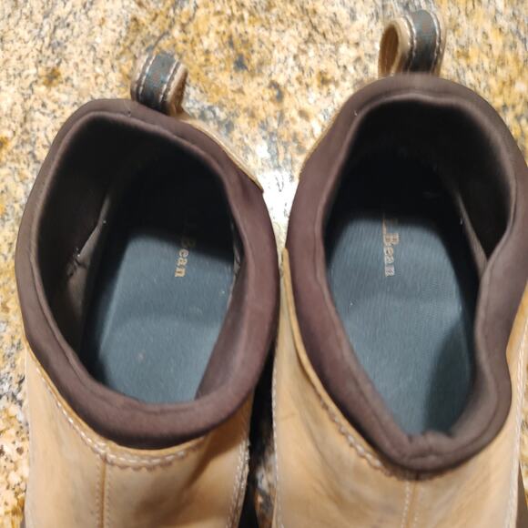 L.L. Bean Brown Waterproof Bean Boots Size 9.5 M 05455 - Picture 10 of 15